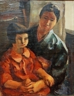 加納莞蕾 「母娘像」 (1931年)