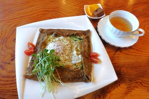 そば粉のガレット