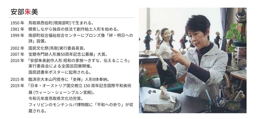 安部朱美さん略歴